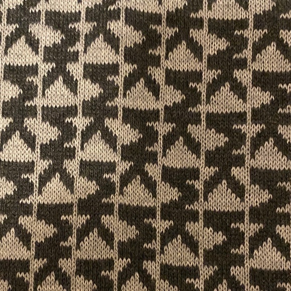 Michael Kors Monogram Black and Cream Scarf - Picture 3 of 4
